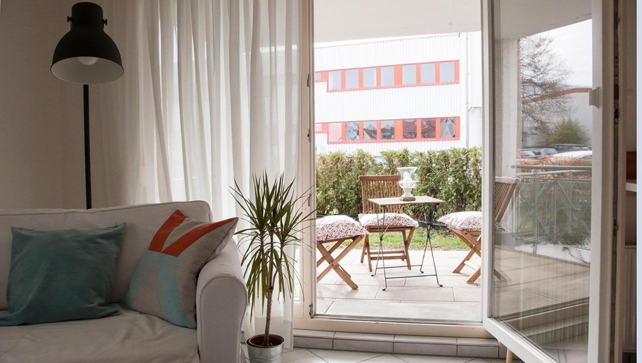 Gemuetliche Wohnung Mit Sonniger Terrasse 比蒂希海姆-比辛根 外观 照片
